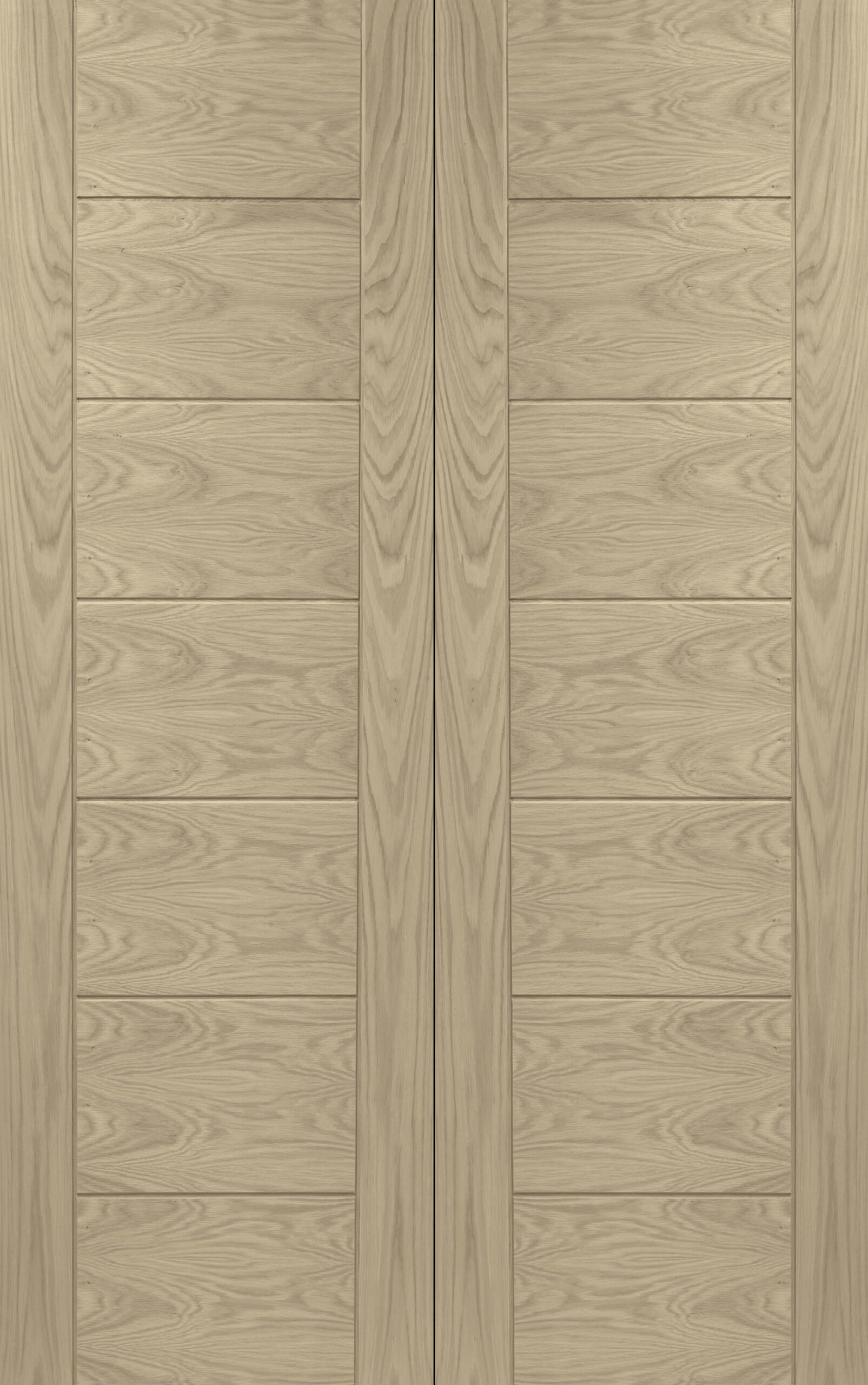 Palermo Internal Oak Rebated Door Pair – Latte, 1981 x 1524 x 40 mm