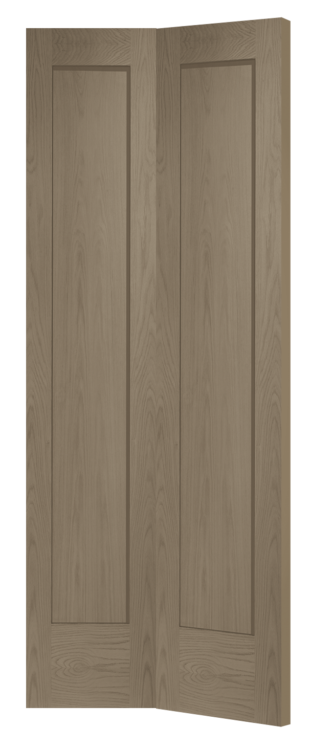 Internal Oak Pattern 10 Bi-Fold – Cappuccino, 1981 x 762 x 35 mm