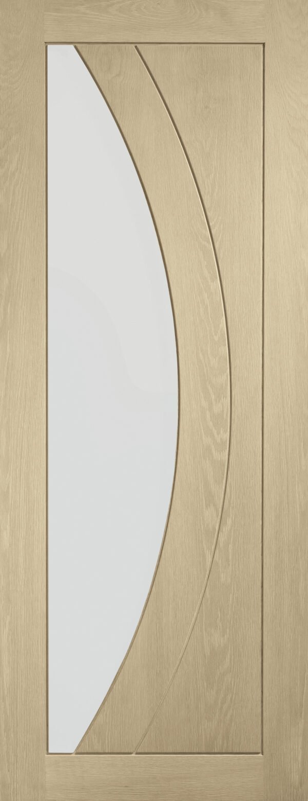 Internal Oak Salerno with Clear Glass - Image 9