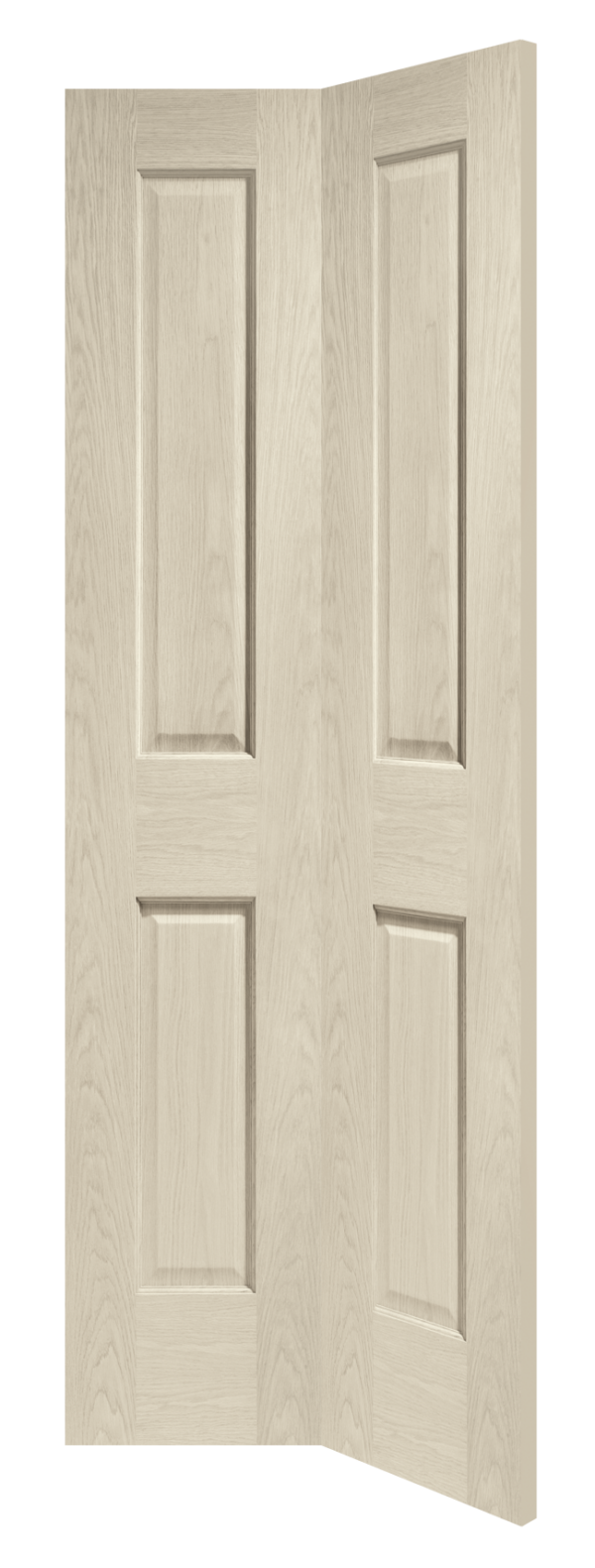 Internal Oak Victorian 4 Panel Bi-Fold Door - Image 16