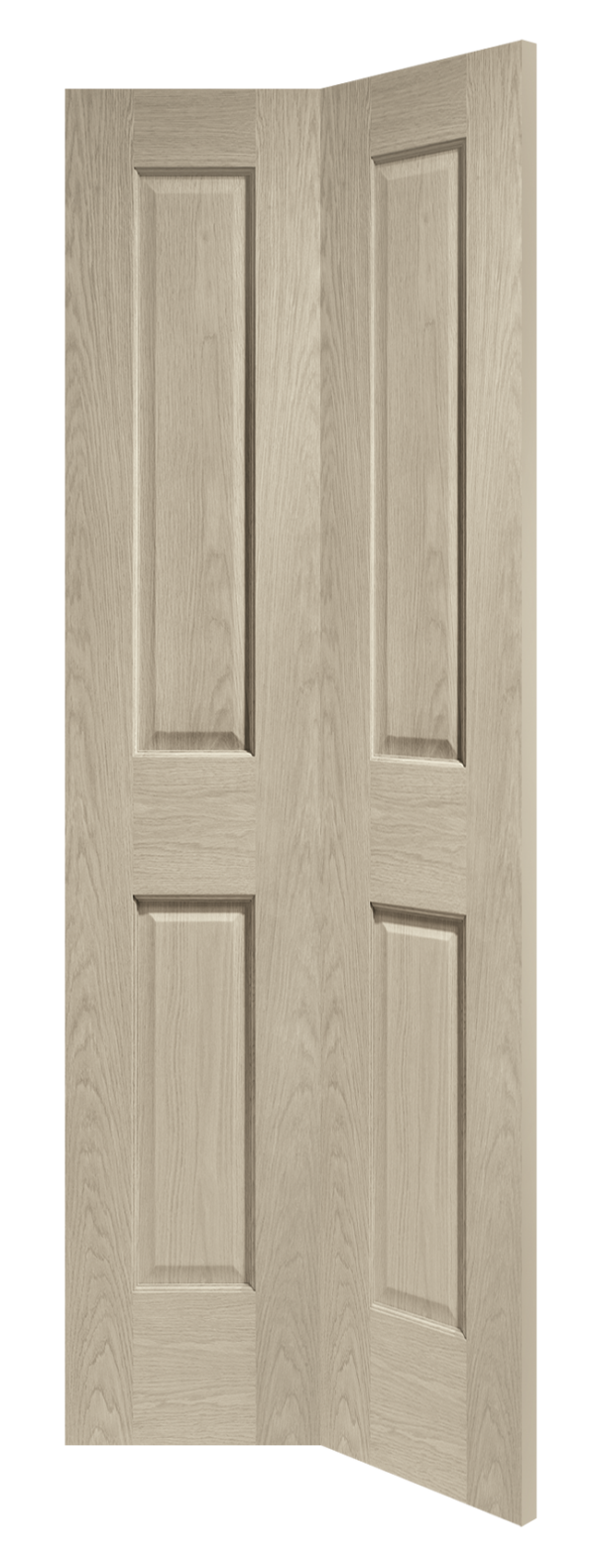 Internal Oak Victorian 4 Panel Bi-Fold Door - Image 13