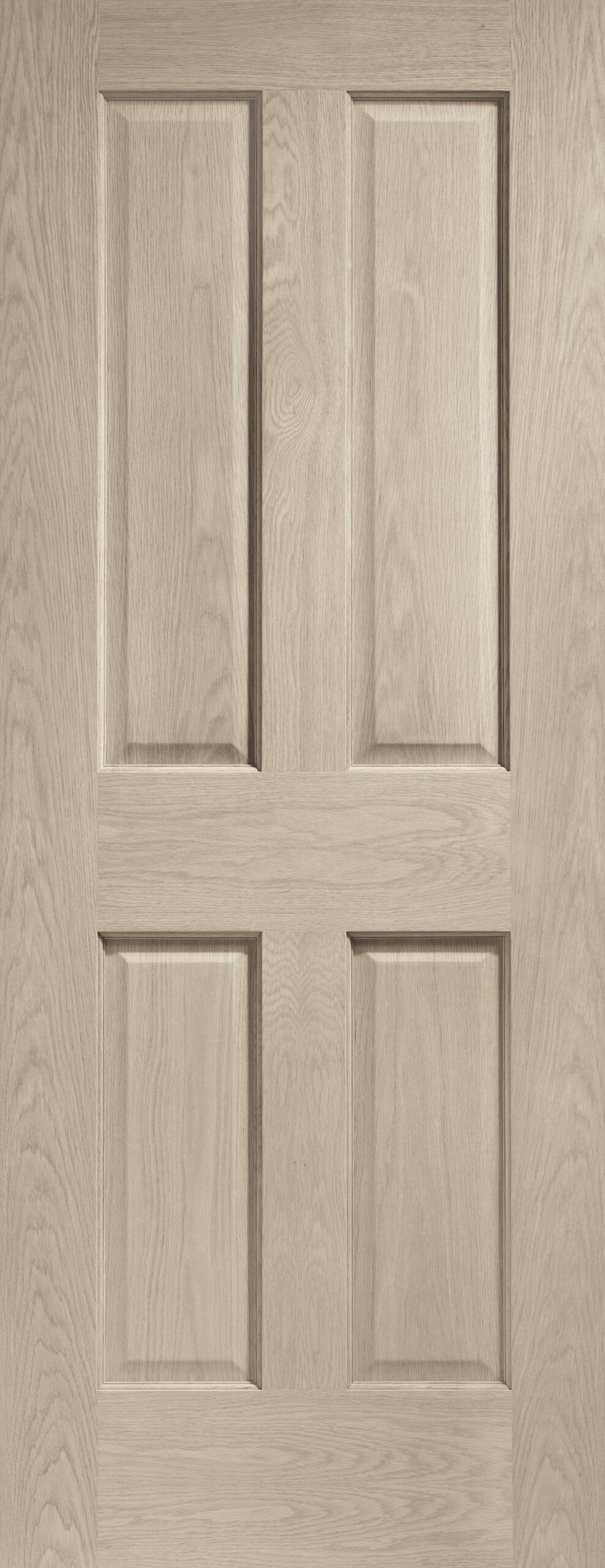 Internal Oak Victorian 4 Panel Door – Crema, 1981 x 711 x 35 mm