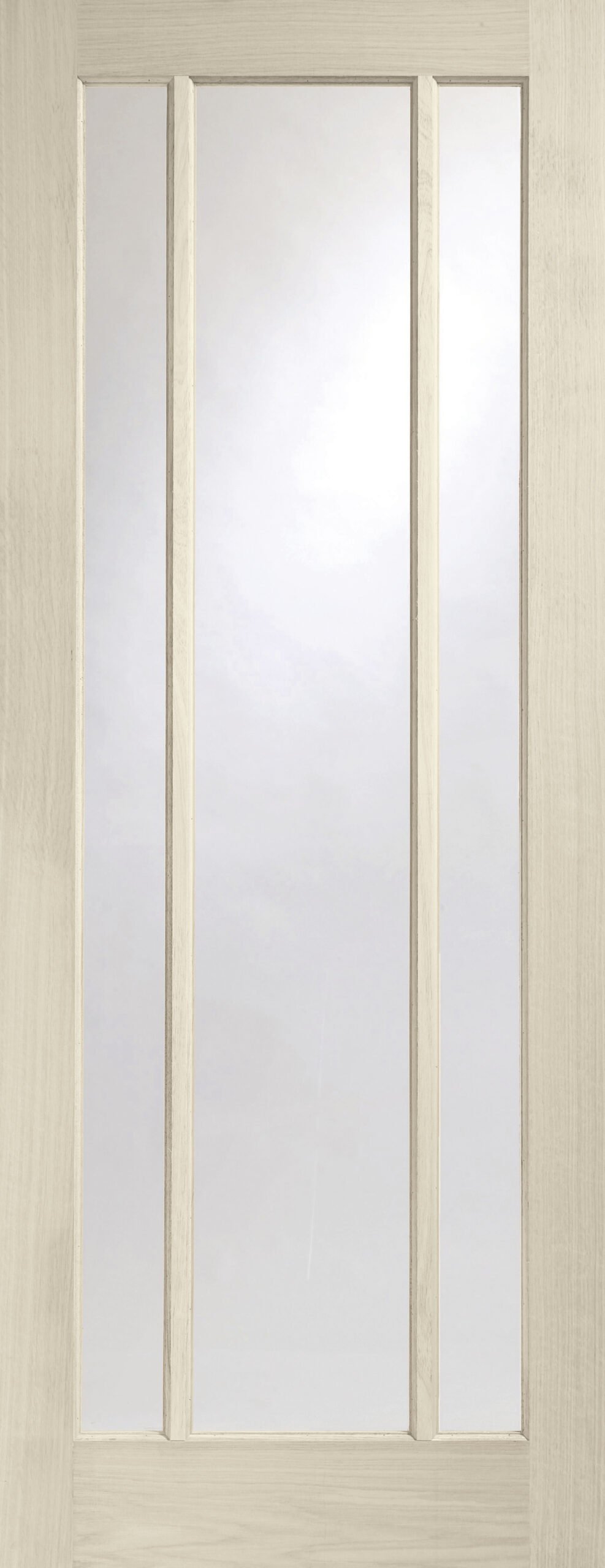 Worcester Internal Oak Fire Door with Clear Glass – 1981 x 838 x 44 mm, Blanco