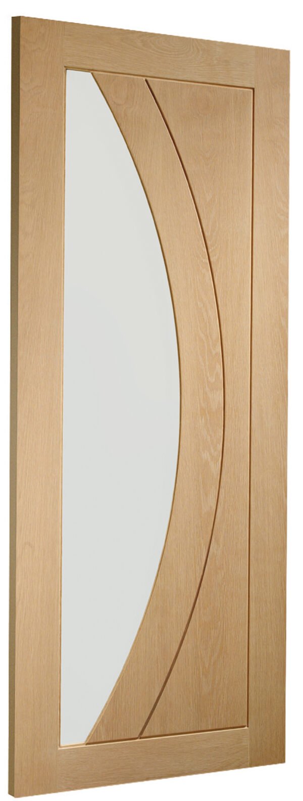 Internal Oak Salerno with Clear Glass - Image 2