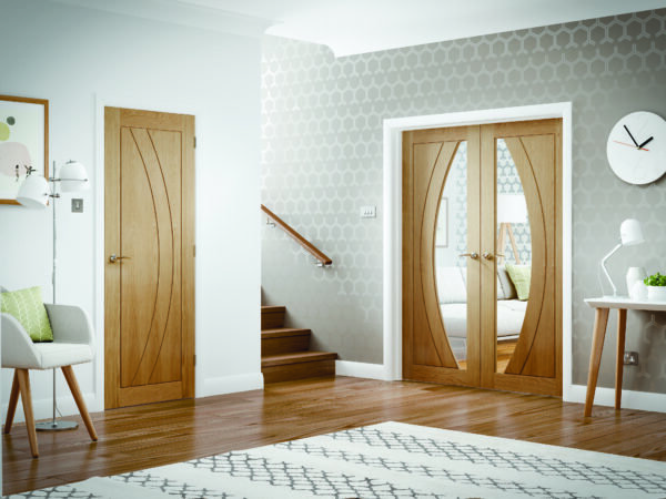 Internal Oak Salerno Fire Door - Image 3