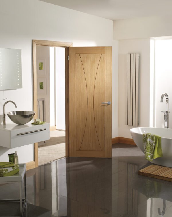 Internal Oak Verona Fire Door - Image 3