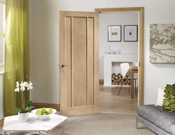 Worcester Internal Oak Door - Image 4