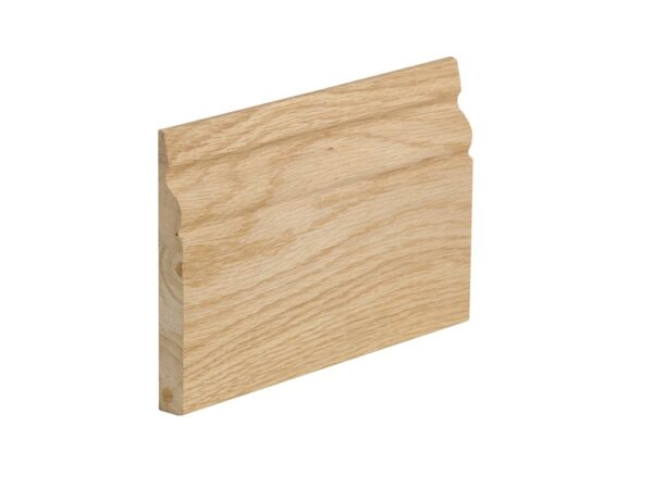 Ogee Profile Pre-Finished Oak Skirting Set - 5x3m per pack