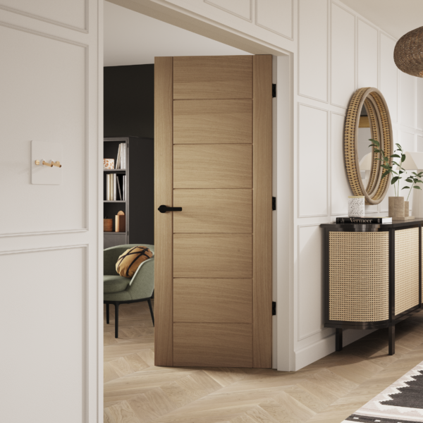 Palermo Essential Internal Oak Fire Door - Image 3