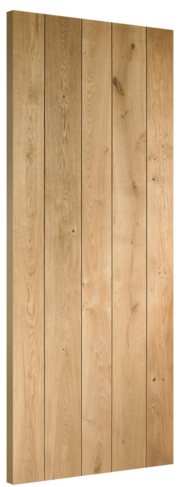 Rustic Oak Ledged Internal Door - Image 2