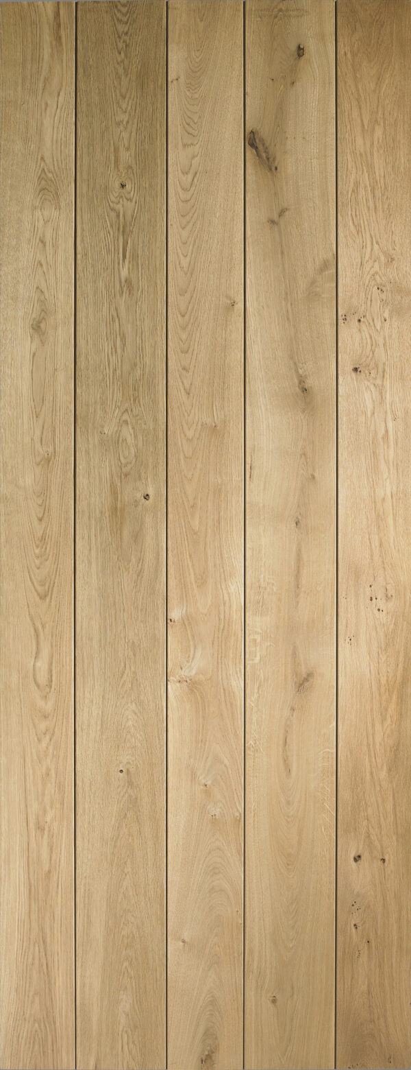 Rustic Oak Ledged Internal Door - Image 14