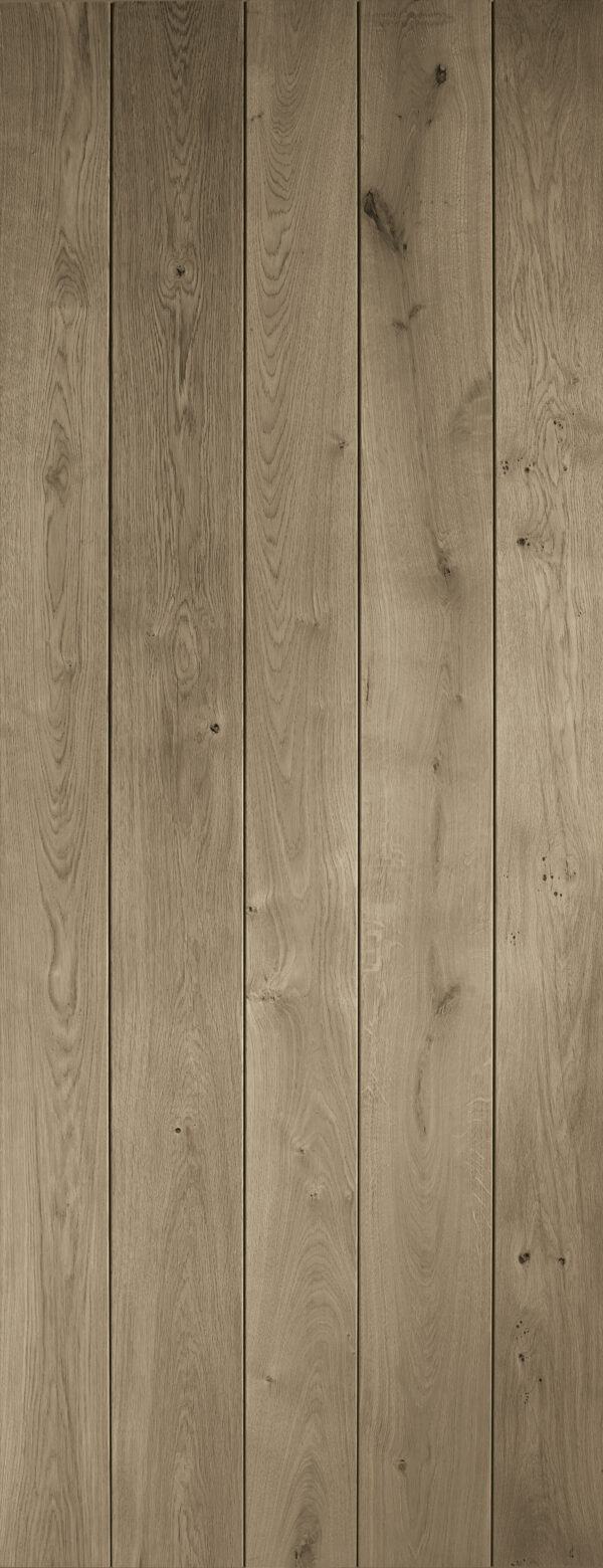 Rustic Oak Ledged Internal Door - Image 15