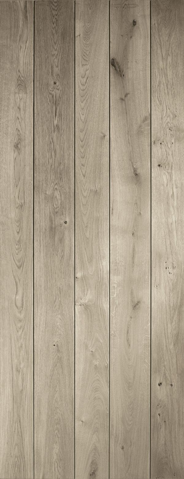 Rustic Oak Ledged Internal Door - Image 19