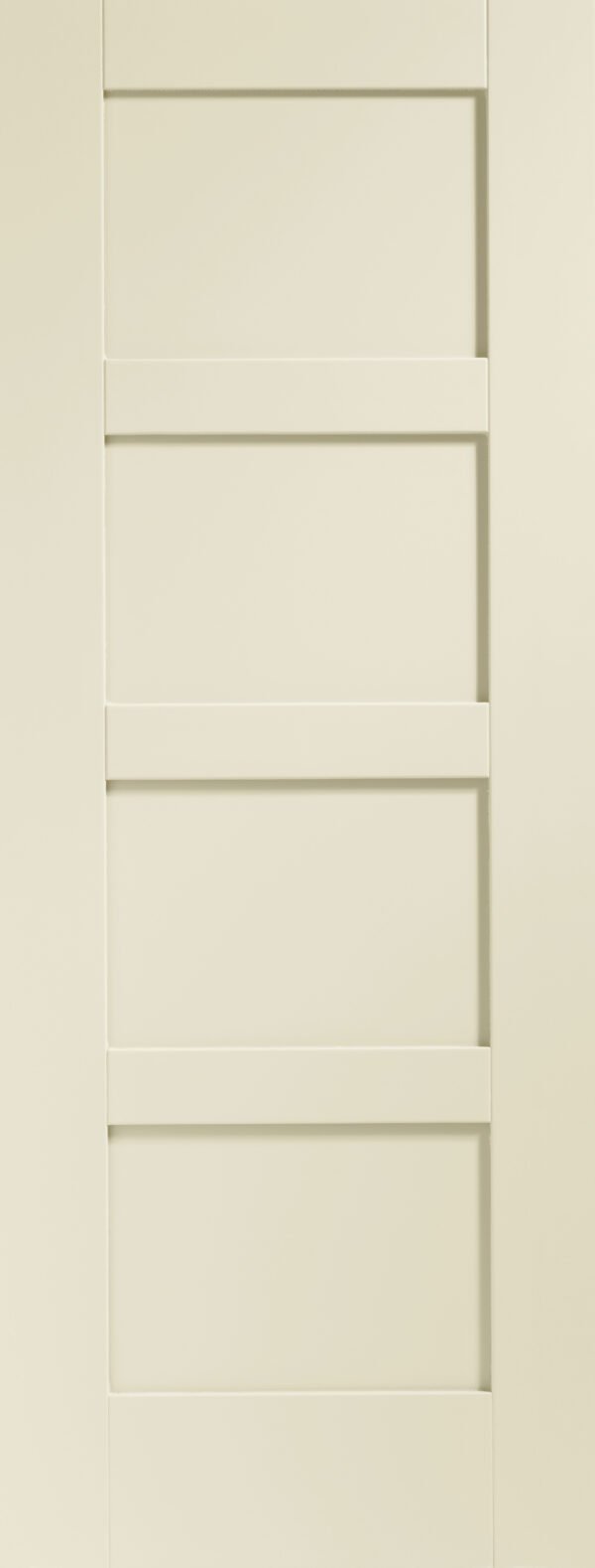 Shaker 4 Panel Internal White Primed Door - Image 6