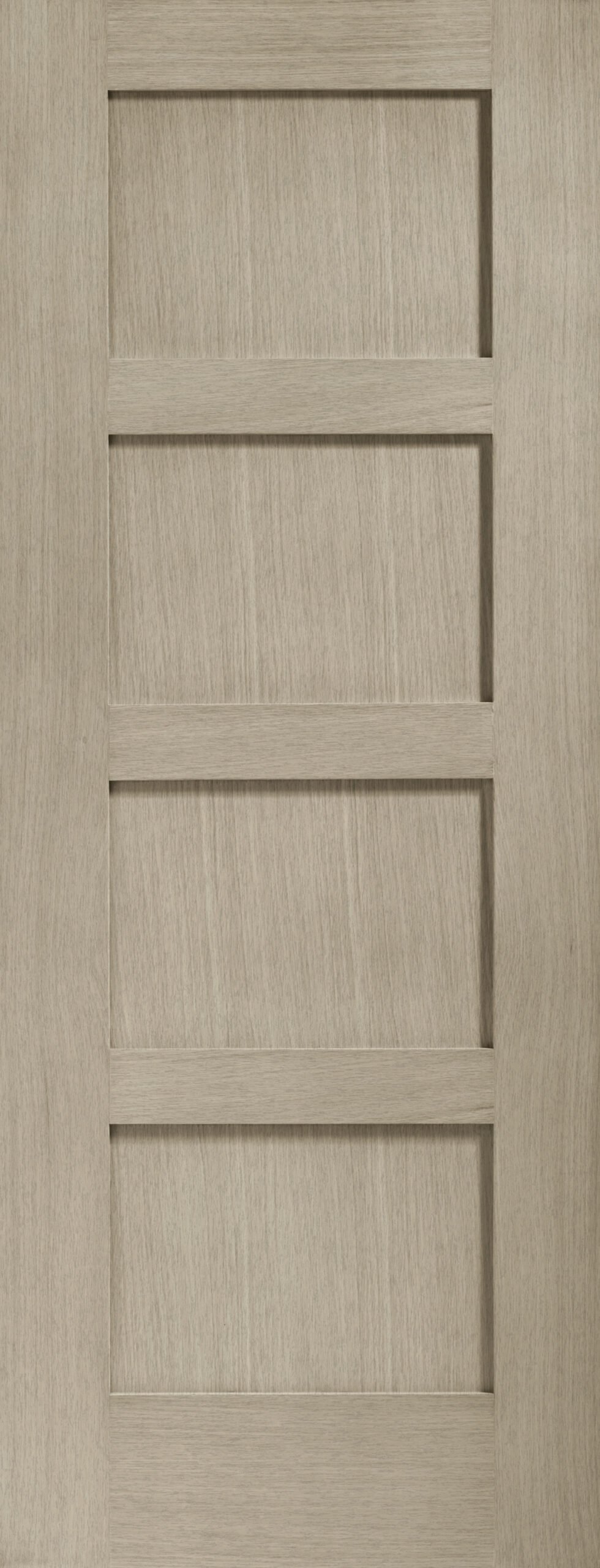 Internal Oak Shaker 4 Panel Door – Crema, 1981 x 711 x 35 mm