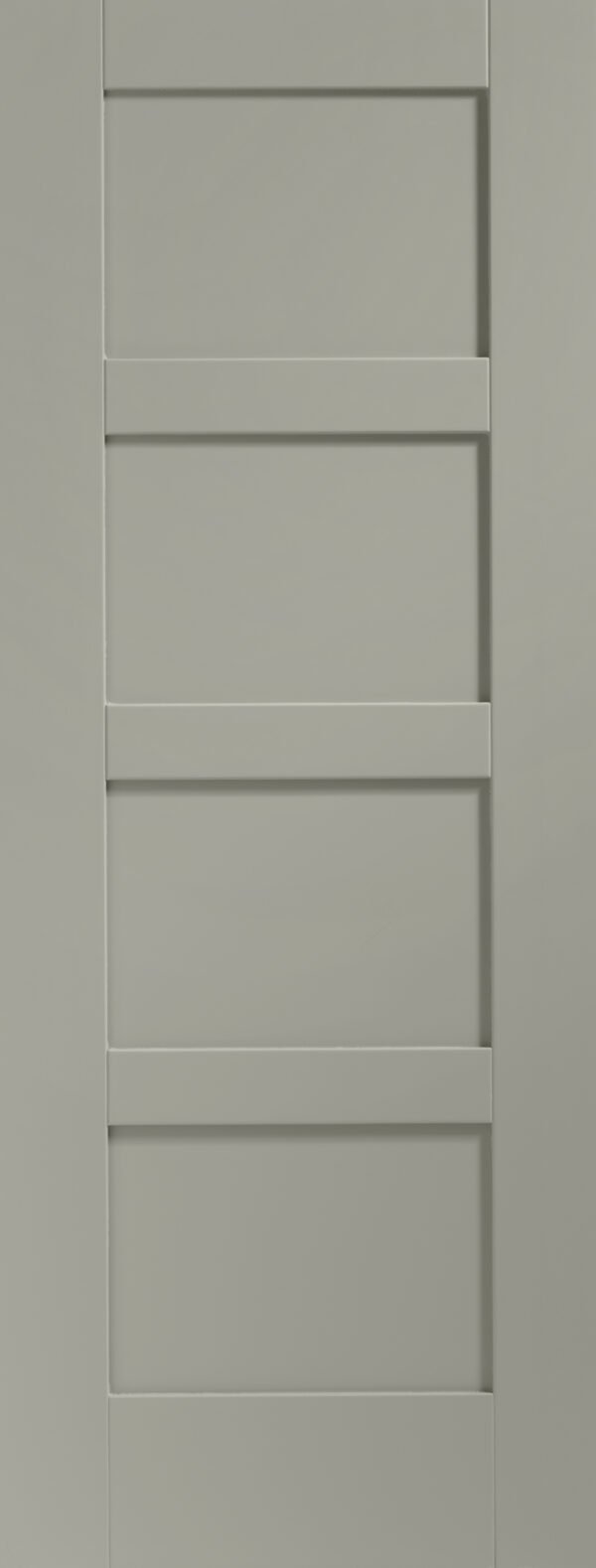 Shaker 4 Panel Internal White Primed Door - Image 4