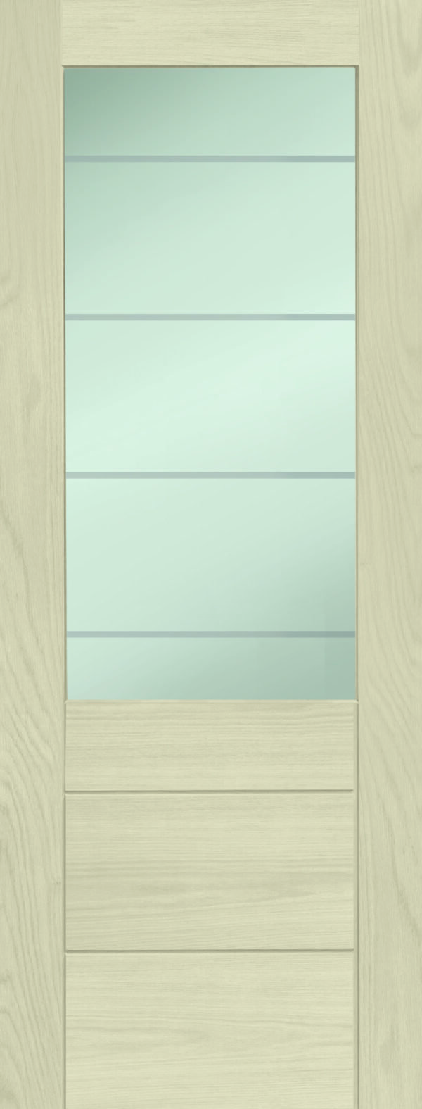 Palermo 2XG Internal Oak Fire Door with Clear Etched Glass - Image 10