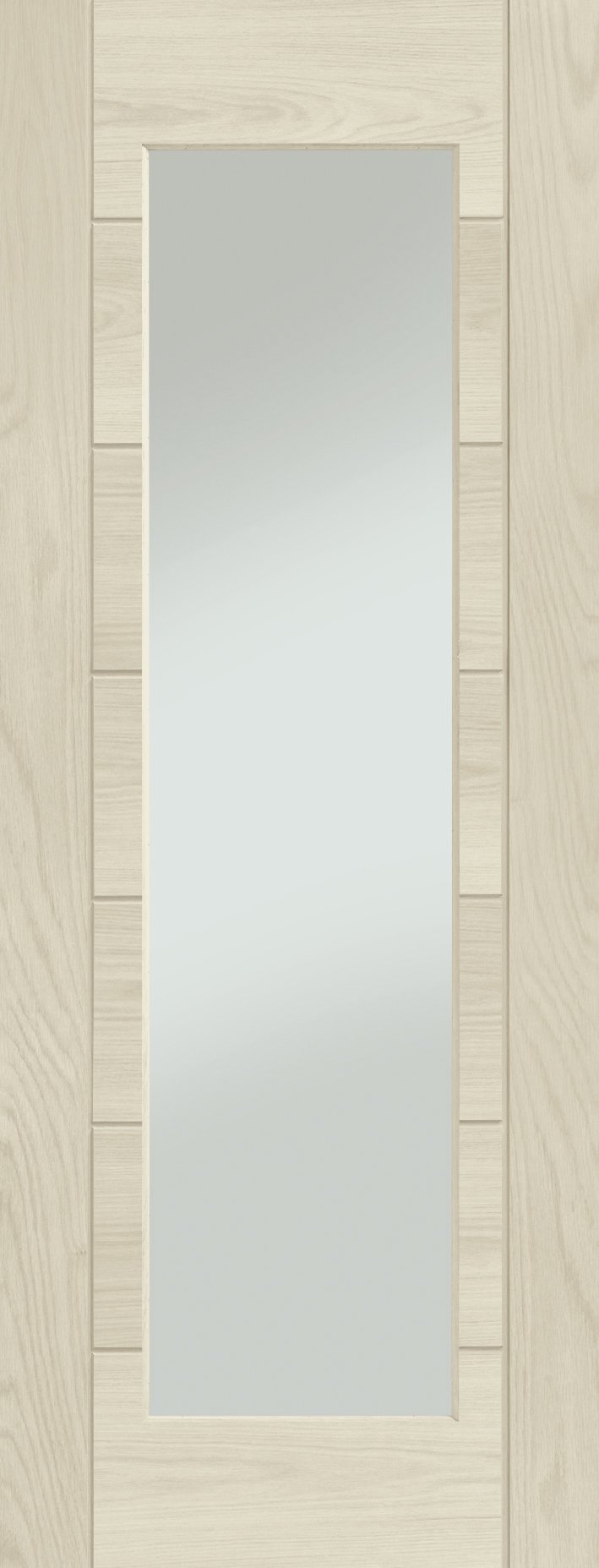 Palermo Original 1 Light Internal Oak Fire Door with Clear Glass (wide) – Blanco, 1981 x 838 x 44 mm