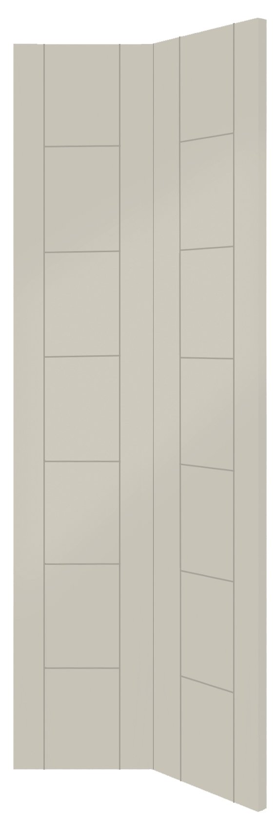 Palermo Internal White Primed Bi-Fold Door – Isabella, 1981 x 762 x 35 mm