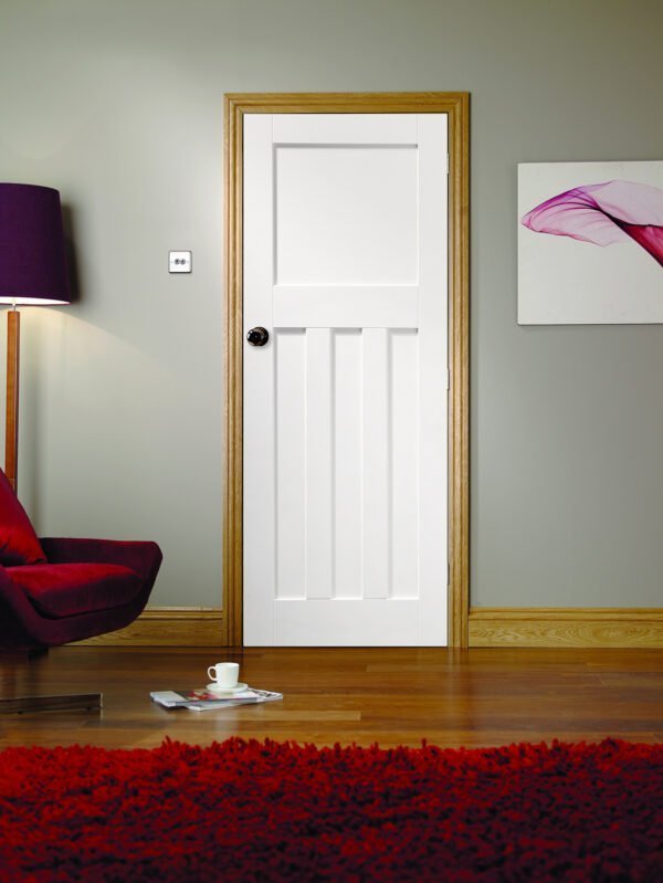 Internal White Primed DX Door Fire Door - Image 6