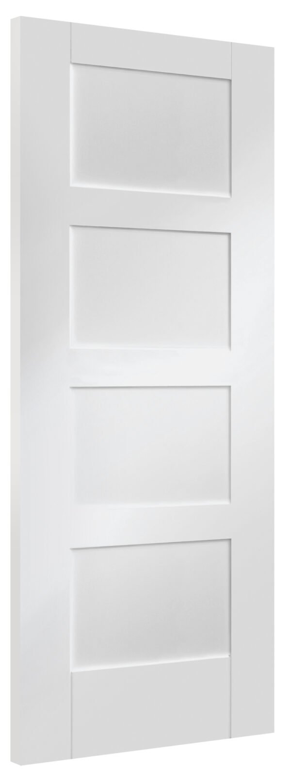 Shaker 4 Panel Internal White Primed Door - Image 2