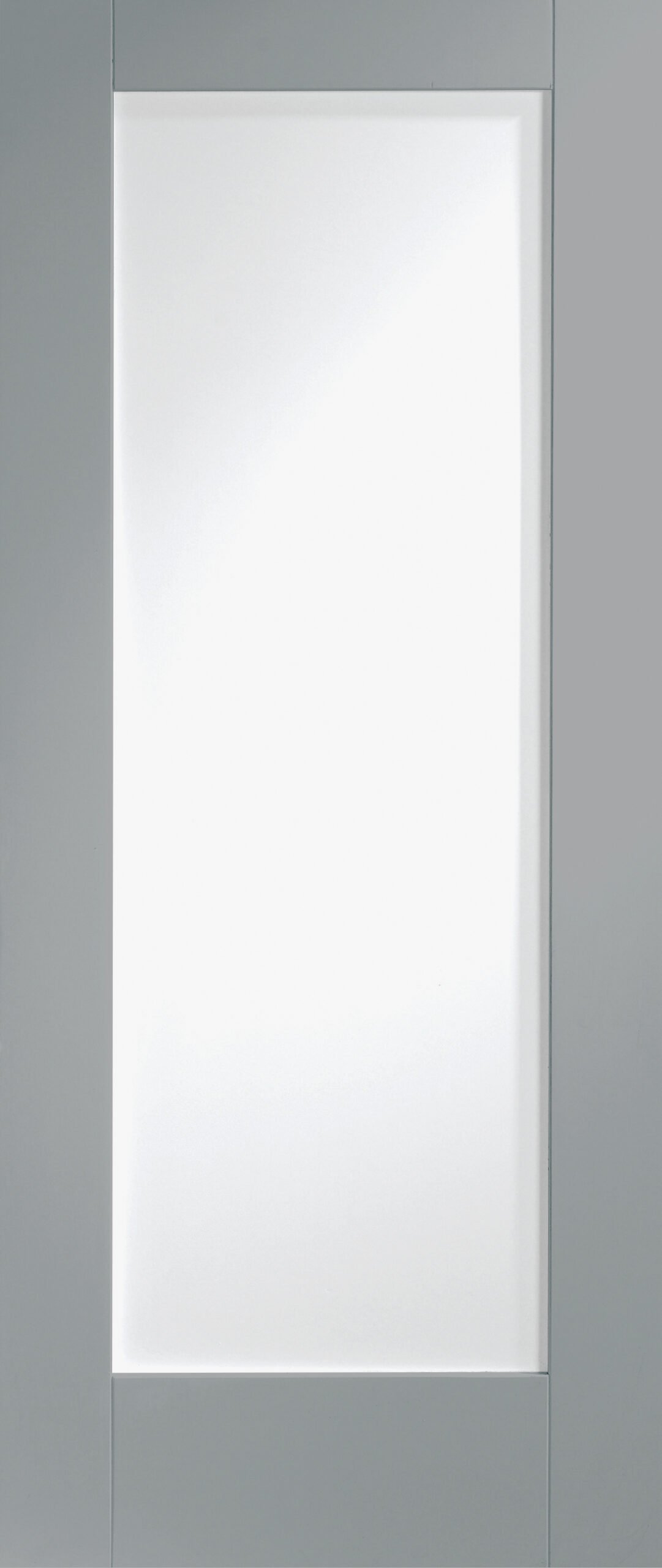 Internal White Primed Pattern 10 with Clear Glass – Storm, 1981 x 610 x 35 mm