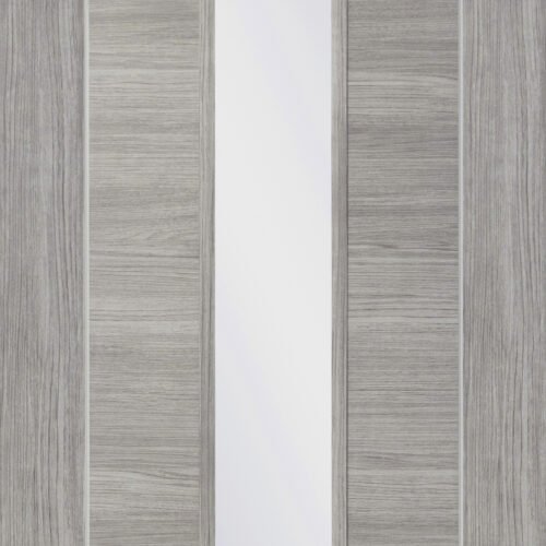 Internal Laminate White Grey Forli with Clear Glass