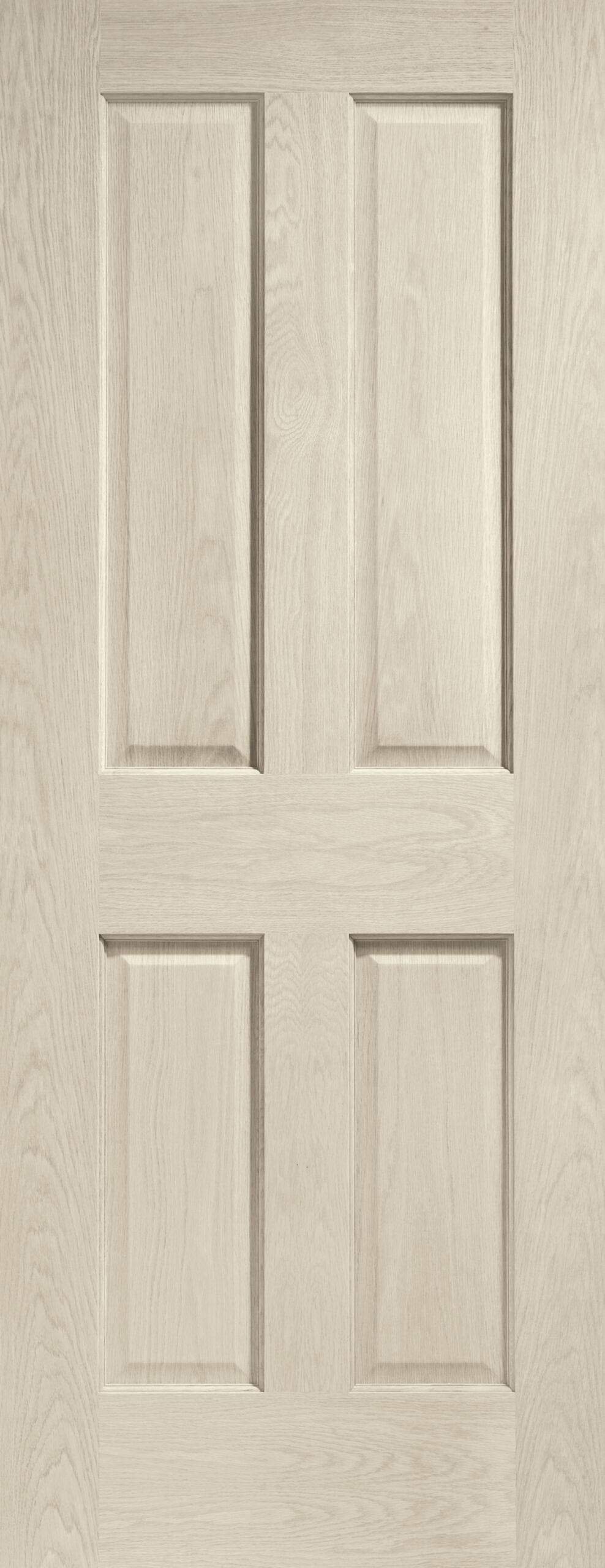 Internal Oak Victorian 4 Panel Door – Blanco, 1981 x 711 x 35 mm