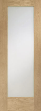 Internal Oak Pattern 10 Door with Clear Glass