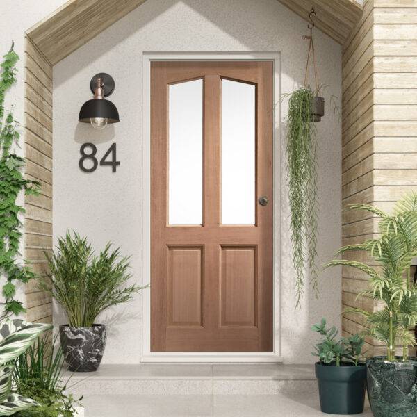 External Hardwood Dowelled Richmond Unglazed - Image 3