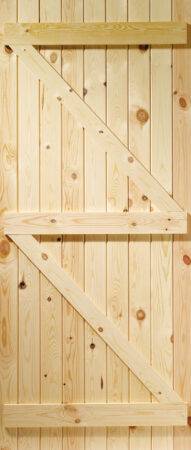 External Pine Ledged & Braced Gate