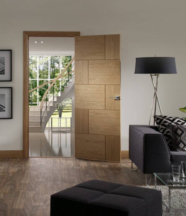 Internal Oak Ravenna Door - Image 3