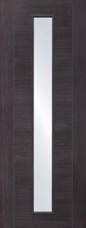 Internal Laminate Umber Grey Forli with Clear Glass