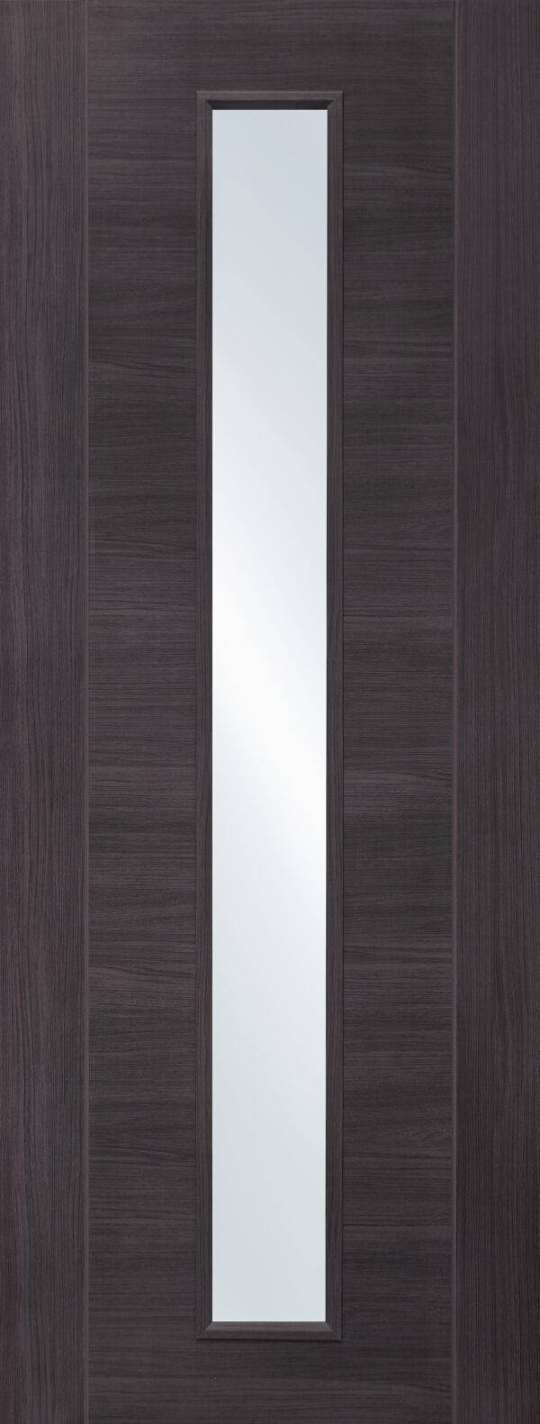 Internal Laminate Umber Grey Forli with Clear Glass