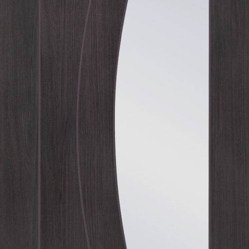 Internal Laminate Umber Grey Salerno with Clear Glass