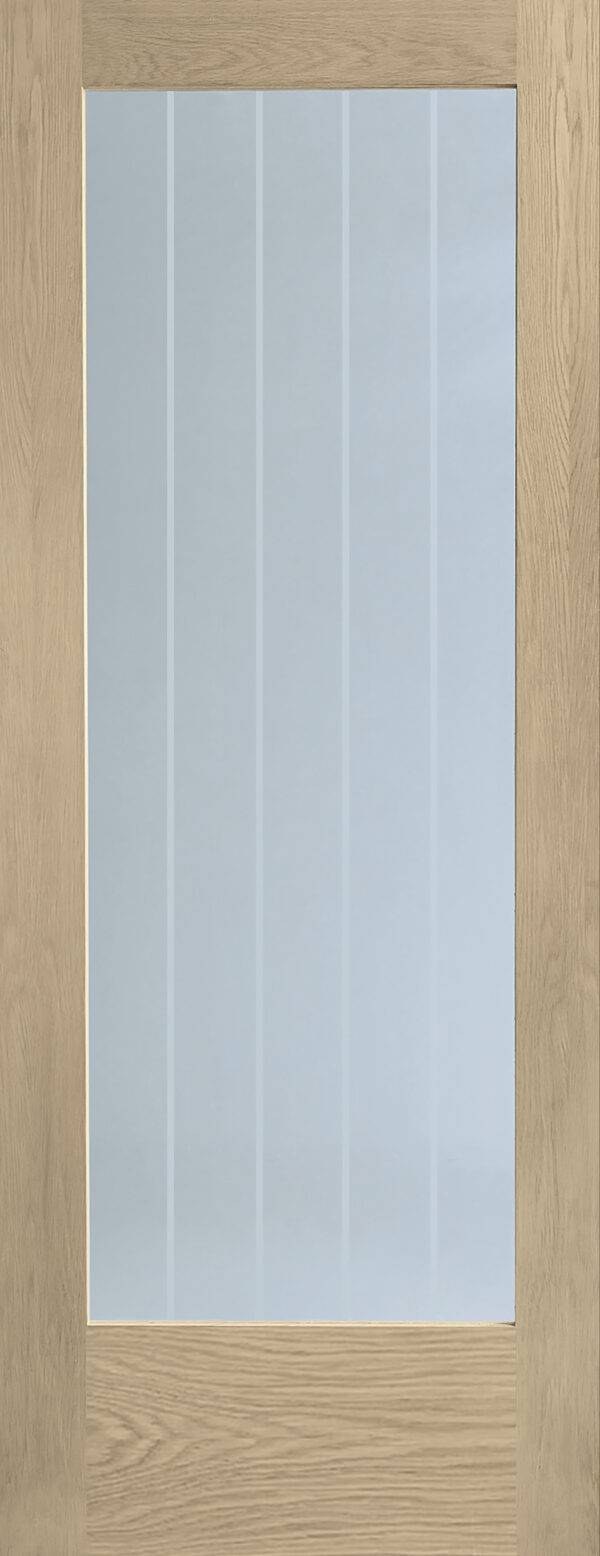 Internal Oak Suffolk Pattern 10 (Clear Etched Glass) - Image 16