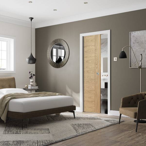 Palermo Original Internal Oak Door - Image 3