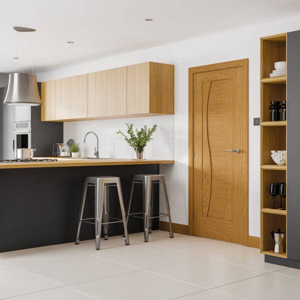 Internal Oak Pre-Finished Florence Fire Door - Image 3