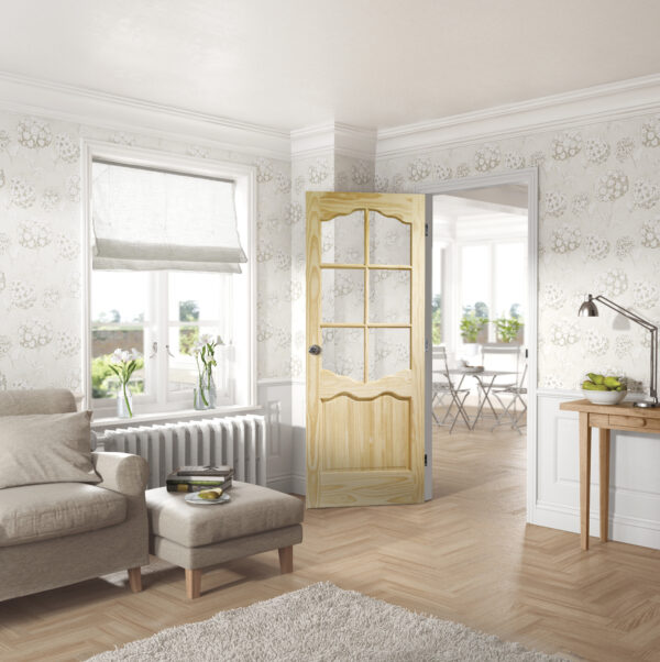 Internal Pine Riviera with Clear Glass - Image 3
