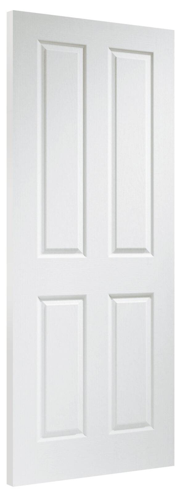 Internal Pre-Finished White Moulded Victorian 4 Panel Door - Image 2