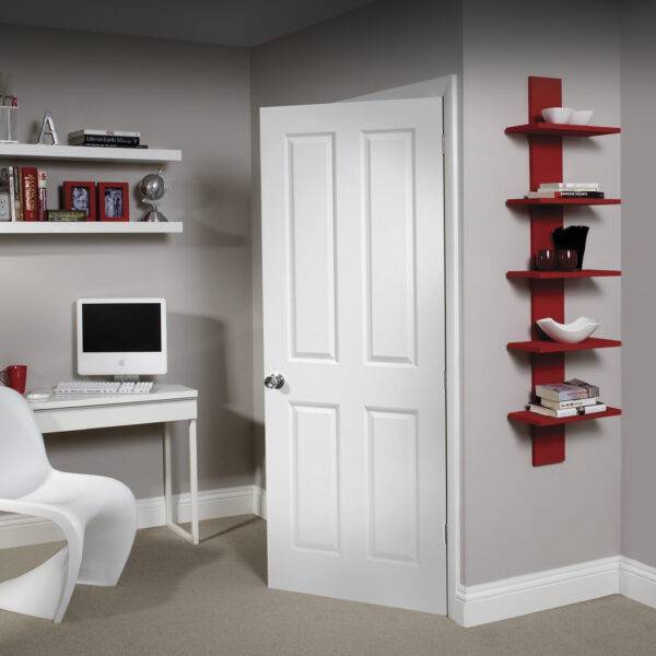 Internal Pre-Finished White Moulded Victorian 4 Panel Door - Image 3