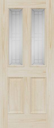 External Accoya Double Glazed Malton with Screen Printed Glass