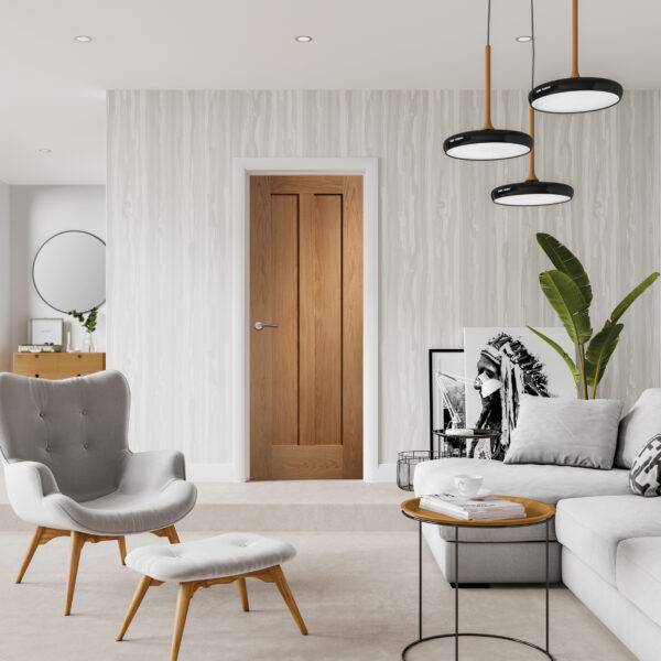 Internal Oak Novara Fire Door - Image 3