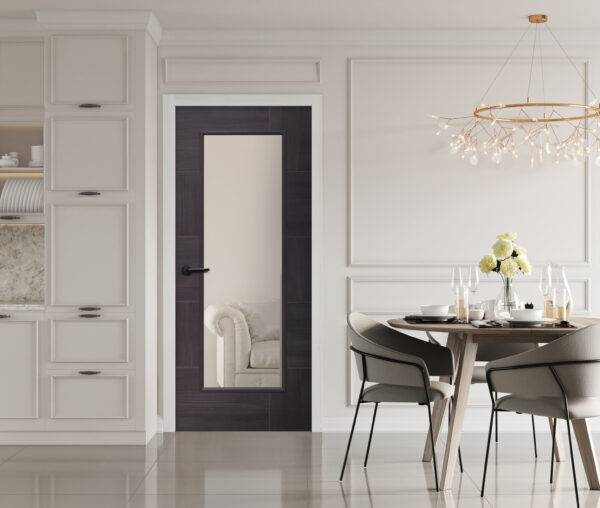 Internal Laminate Umber Grey Ravenna with Clear Glass - Image 3