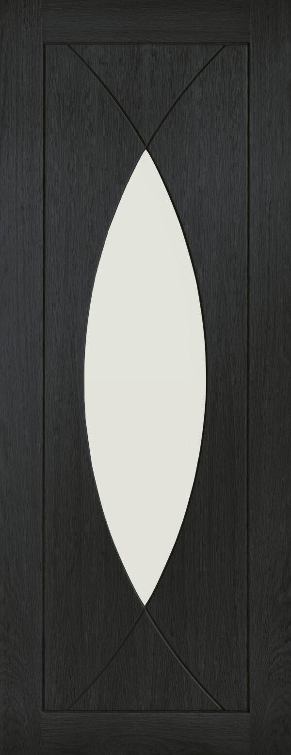 Internal Oak Pesaro with Clear Glass Fire Door - Image 6