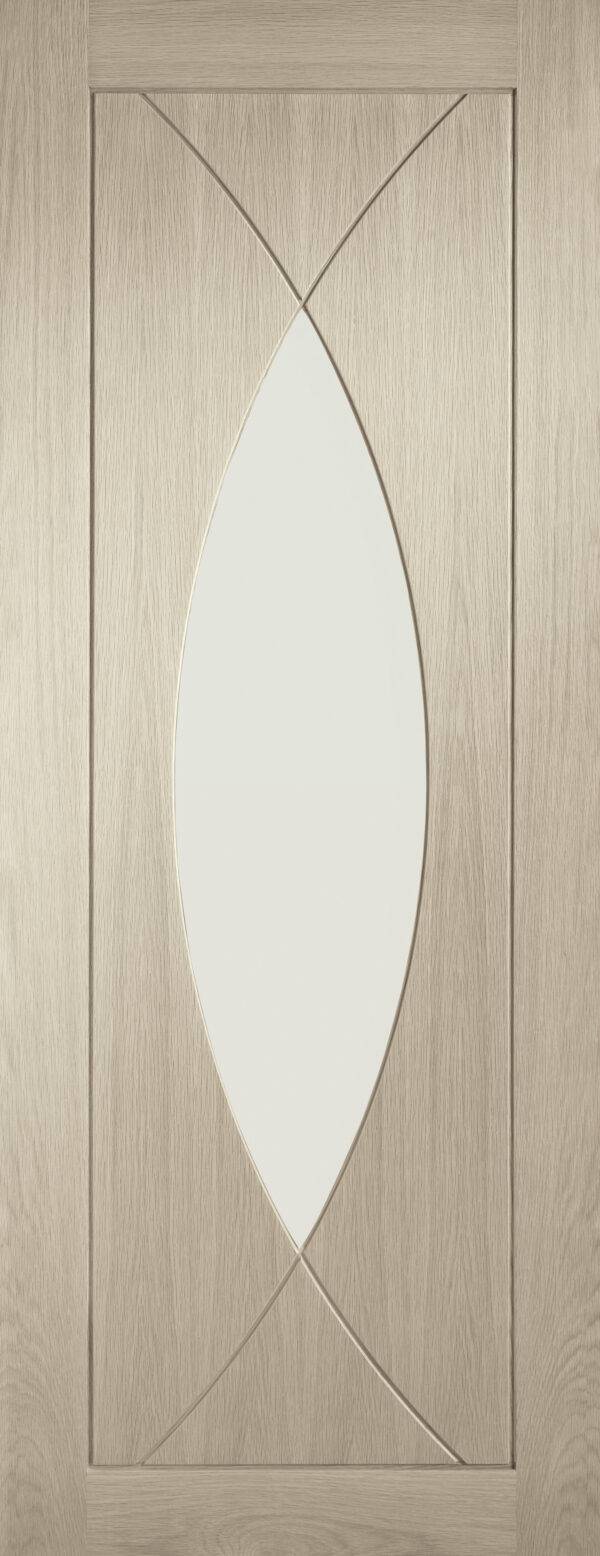 Internal Oak Pesaro with Clear Glass Fire Door - Image 7