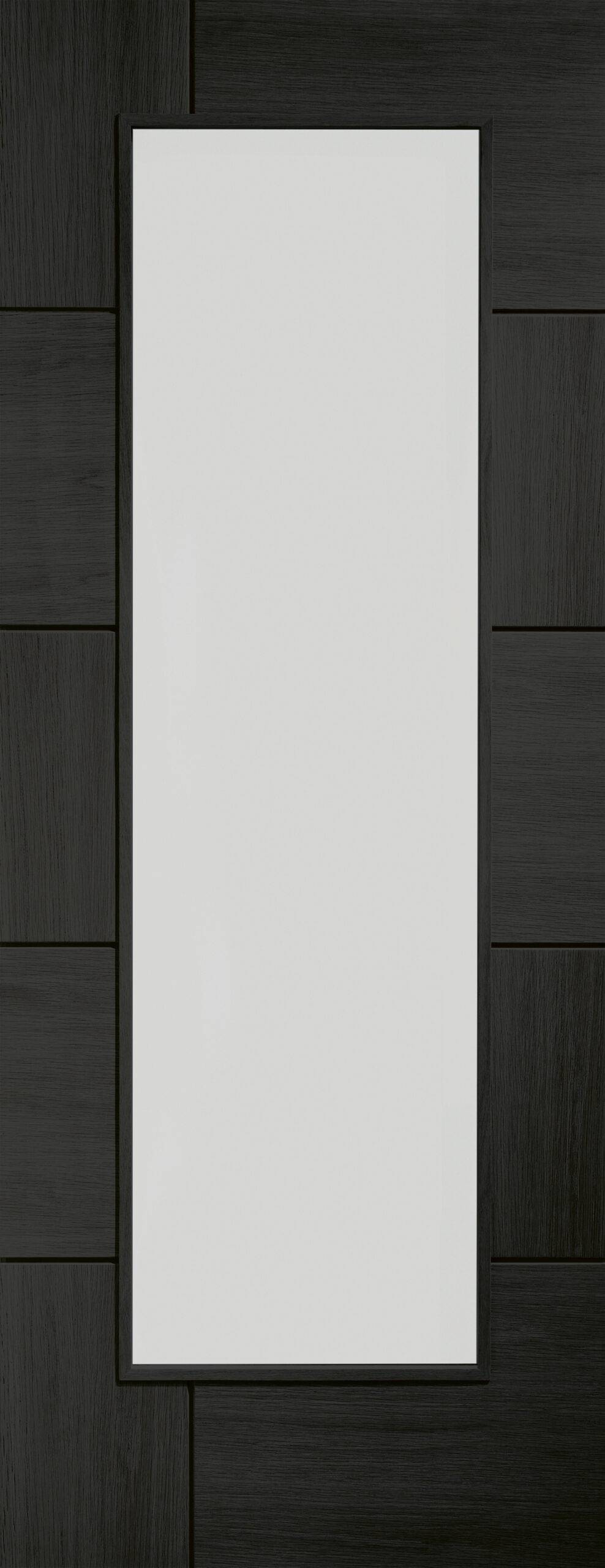 Internal Oak Ravenna Door with Clear Glass – Americano, 1981 x 838 x 35 mm