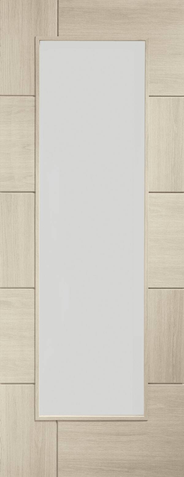 Internal Oak Ravenna Door with Clear Glass - Image 8