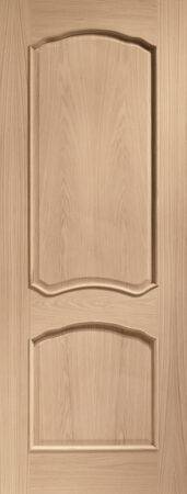Pre-Finished Internal Oak Louis Door with Raised Mouldings