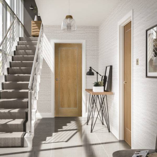 Internal Oak Pre-Finished Varese Door - Image 3